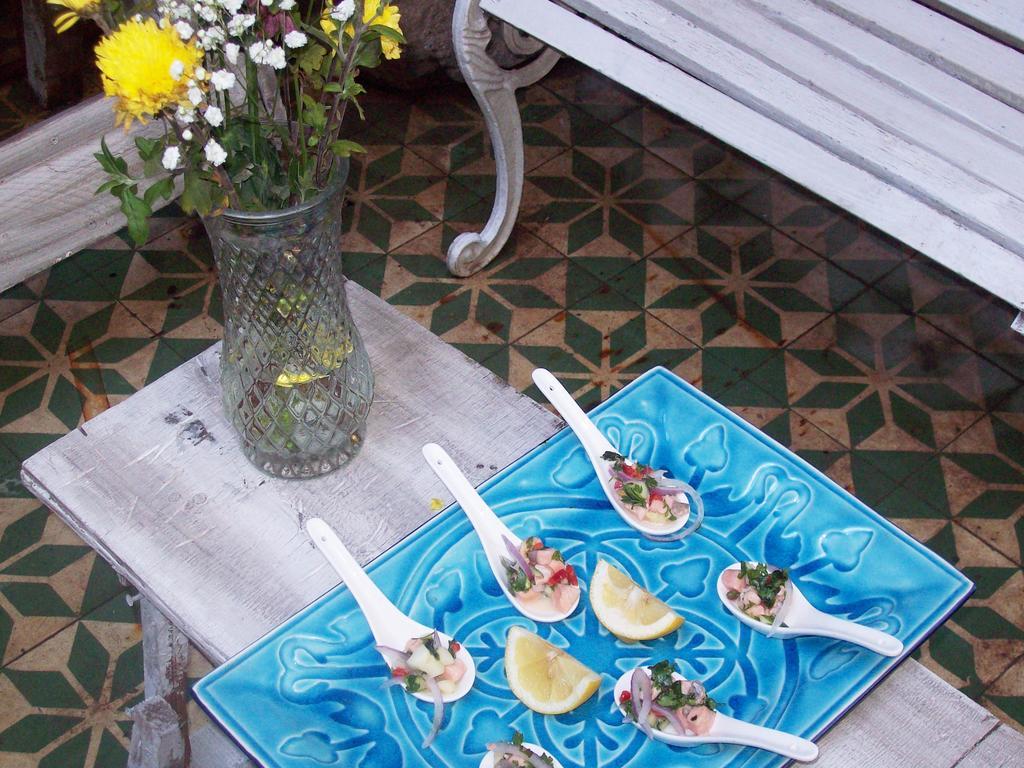 Patio Yungay Bed and Breakfast Santiago del Cile Esterno foto